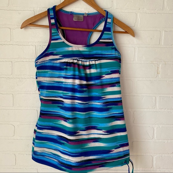 Athleta airbrush print tinker tank S - Picture 2 of 6